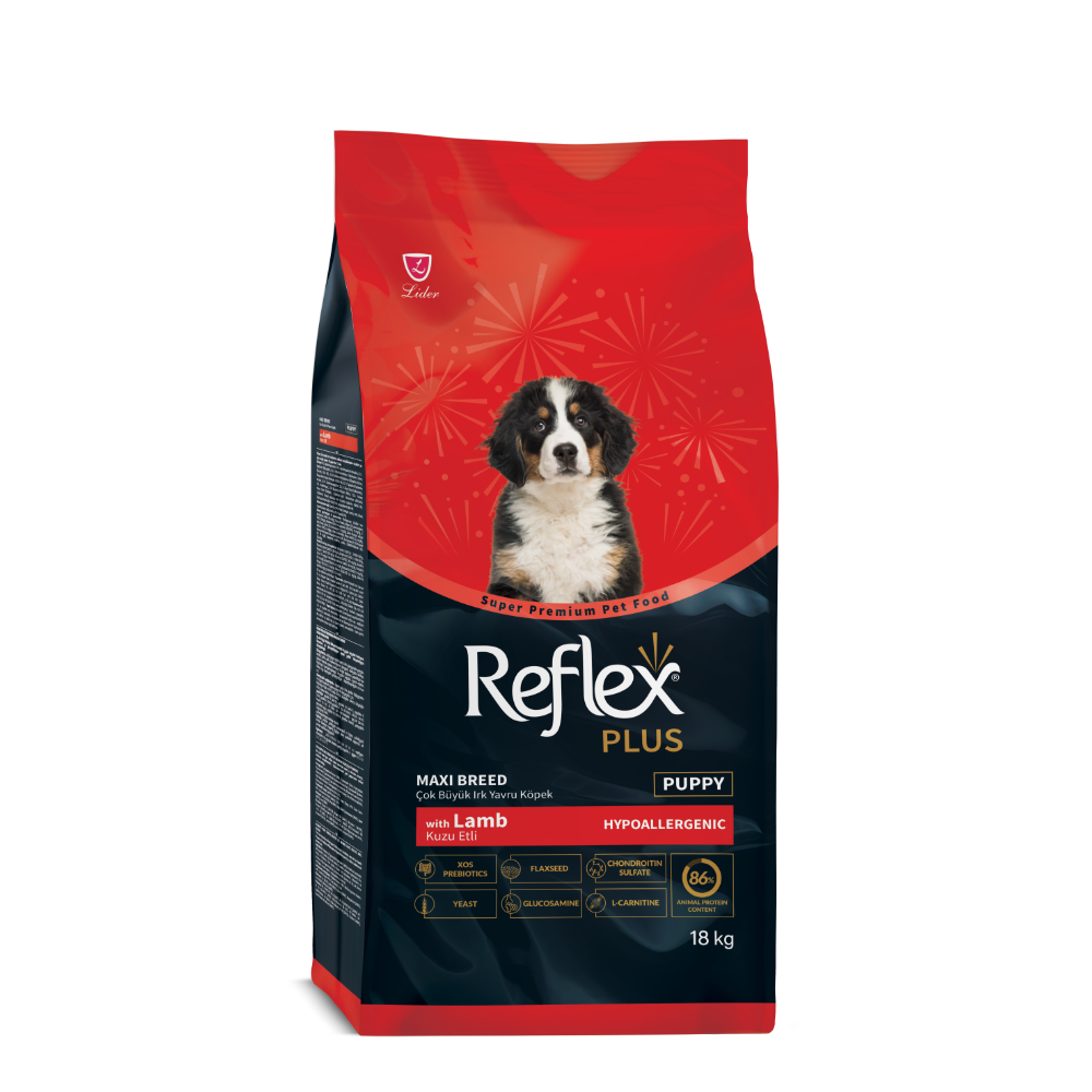 Reflex Plus Kuzulu 18 Kg Maxi Breed Yavru Köpek Maması