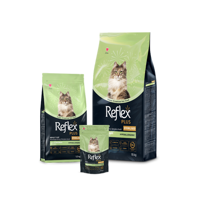 Reflex Plus Sterilised Tavuklu 1.5 Kg Kısırlaştırılmış Kuru Kedi Maması