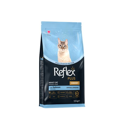 Reflex Plus Choosy Somonlu 1.5 Kg Yetişkin Kuru Kedi Maması