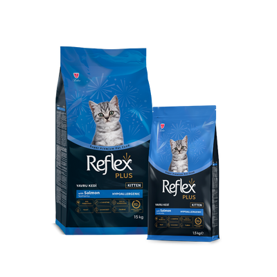 Reflex Plus Kitten Somonlu 1.5 Kg Yavru Kuru Kedi Maması