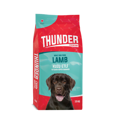 Thunder Kuzulu Yetişkin Köpek Maması 15 Kg
