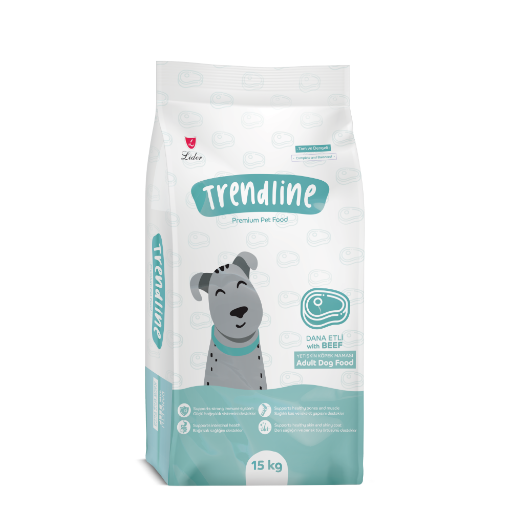 Trendline Siğir Etli Yetişkin Köpek Mamasi 15 Kg