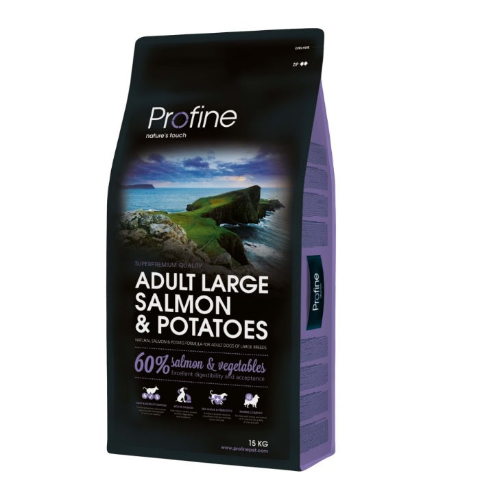Profine Large Breed Somon Patates 15 Kg Yetişkin Kuru Köpek Maması