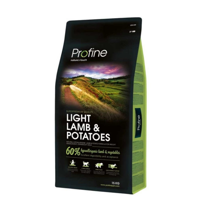 Profine Light Kuzu&Patates 15 Kg Yetişkin Kuru Köpek Maması