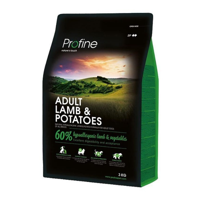 Profine Kuzu&Patates 3 Kg Yetişkin Kuru Köpek Maması