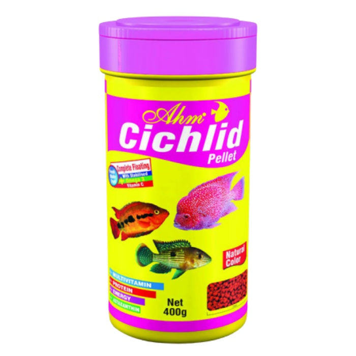 Ahm Cichlid Pellet Balık Yemi 250ml 100gr