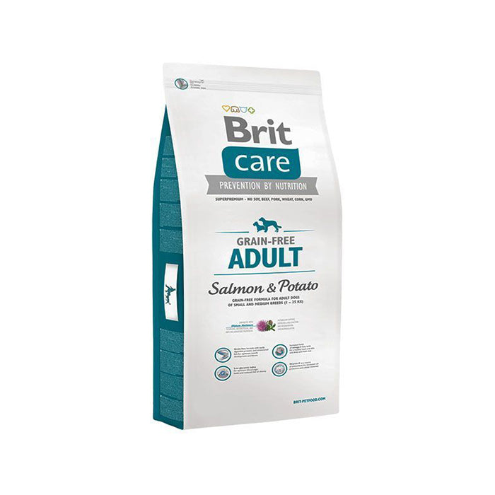 Brit Care All Breed Somon Balıklı & Patatesli Yetişkin Köpek Maması 12 Kg