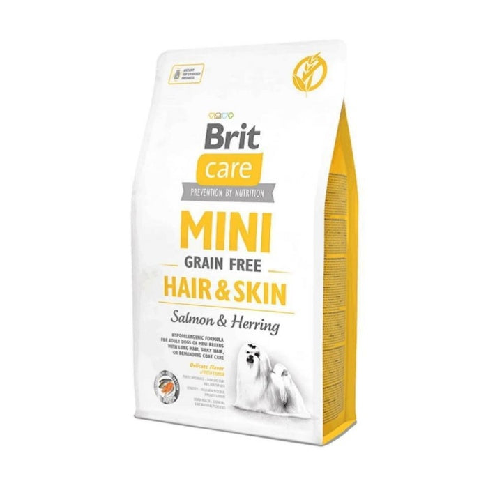 Brit Care Mini Hair Skin Somon Balıklı Köpek Maması 7 Kg