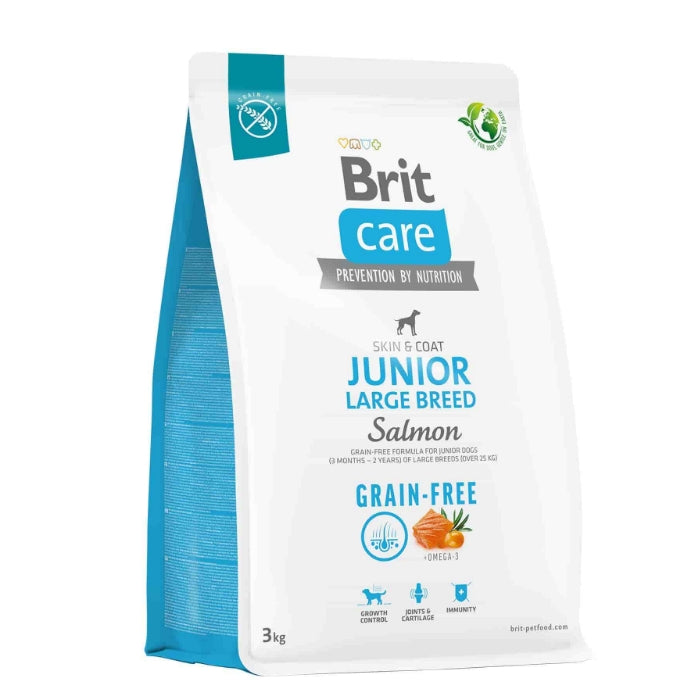 Brit Care Skin Coat Somon Patatesli Junior Tahılsız Büyük Irk Yavru Köpek Maması 3 Kg