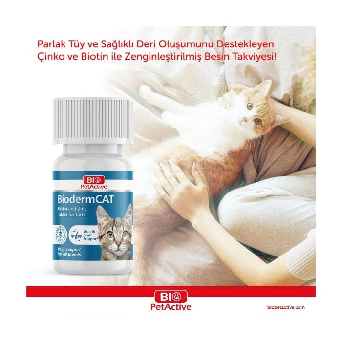 Bio Pet Active Biodermcat 0,3 Gr 100 Tablet 30gr