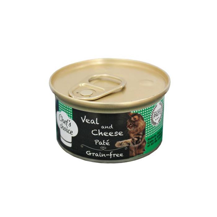 Chef'S Choice Dana Etli Peynir Ezmeli Tahılsız Kedi Konservesi 85gr