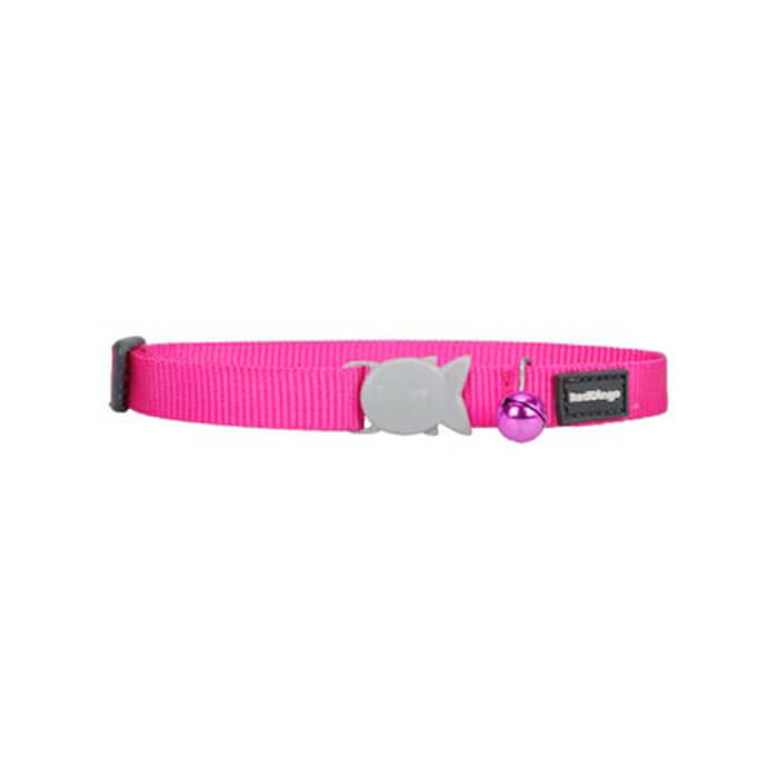 Reddingo Klasik Pembe Kedi Boyun Tasması 12mm