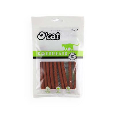 O'Cat Somon Balıklı Çubuk Kedi Ödülü 50Gr