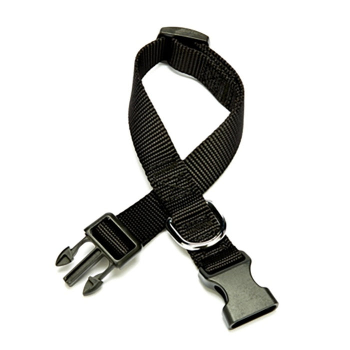 Doggie Ayarlanabilir Özellikli Dokumadan El Yapımı Köpek Boyun Tasması 2x30-45cm - Black