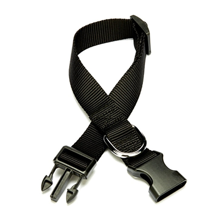Doggie Ayarlanabilir Özellikli Dokumadan El Yapımı Köpek Boyun Tasması 3x45-60cm - Black