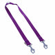 Doggie Dokuma Çift Köpek Gezdirme Aparatı Mor 2X70-70Cm