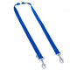 Doggie Dokuma Çift Köpek Gezdirme Aparatı Royalmavi 2,5X70-70Cm