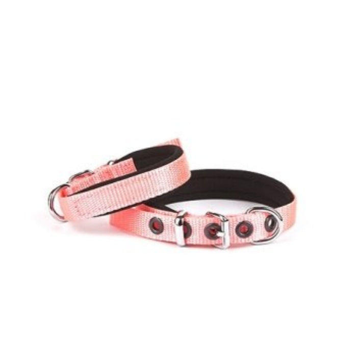 Doggie Konfor Dokuma Boyun Tasması Pembe 1,5X25-30Cm