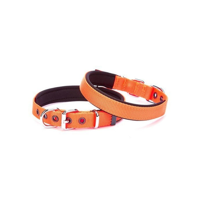 Doggie Konfor Dokuma Boyun Tasması Turuncu 2X30-35Cm