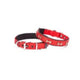 Doggie Konfor Dokuma Kemikli Boyun Tasması Kırmızı 2X30-35Cm