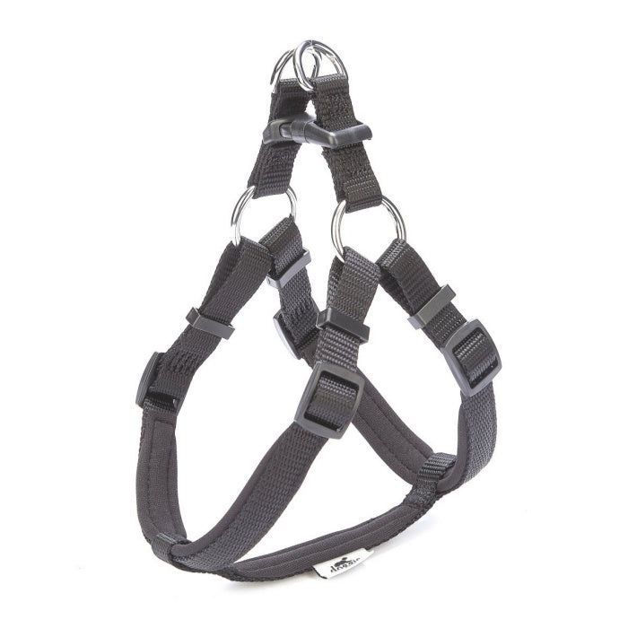 Doggie Konfor Dokuma Ronin Göğüs Tasması Siyah 1,5X35-40Cm