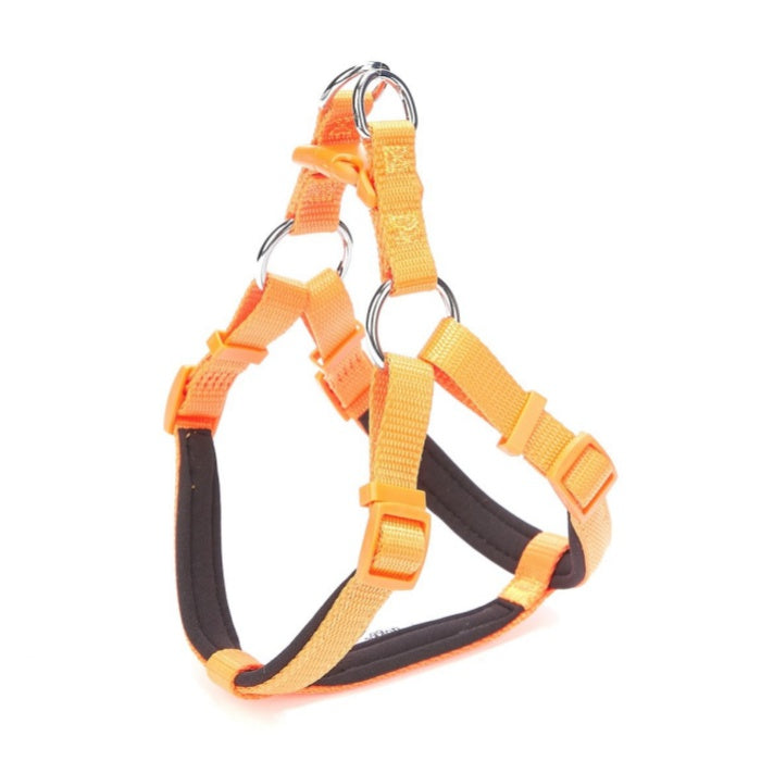 Doggie Konfor Dokuma Ronin Göğüs Tasması Turuncu 1,5X35-40Cm