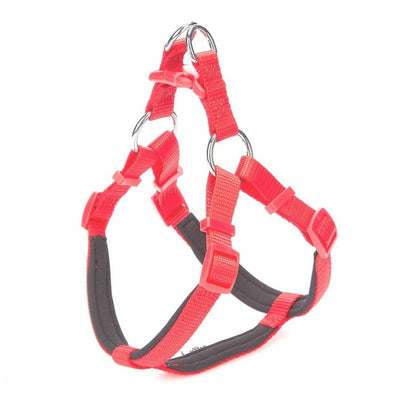 Doggie Konfor Dokuma Ronin Göğüs Tasması Kırmızı 1,5X35-40Cm