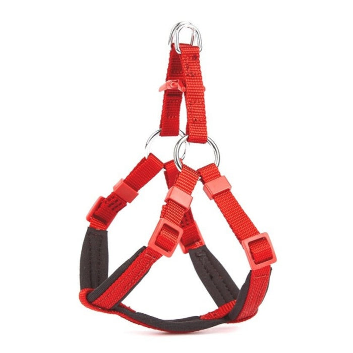 Doggie Konfor Dokuma Ronin Göğüs Tasması Kırmızı 1X30-35Cm