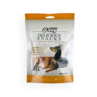 O'Dog Tavuklu Sargılı Kemik Köpek Ödülü 100Gr