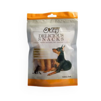 O'Dog Tavuklu Süt Aromalı Çubuk Köpek Ödülü 100Gr