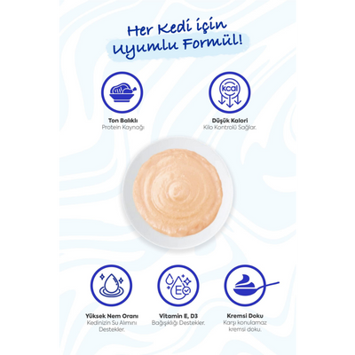 Inaba Ciao Churu Hairball -Tüy Yumağı Kontrollü- Ton Balıklı Ödül Maması