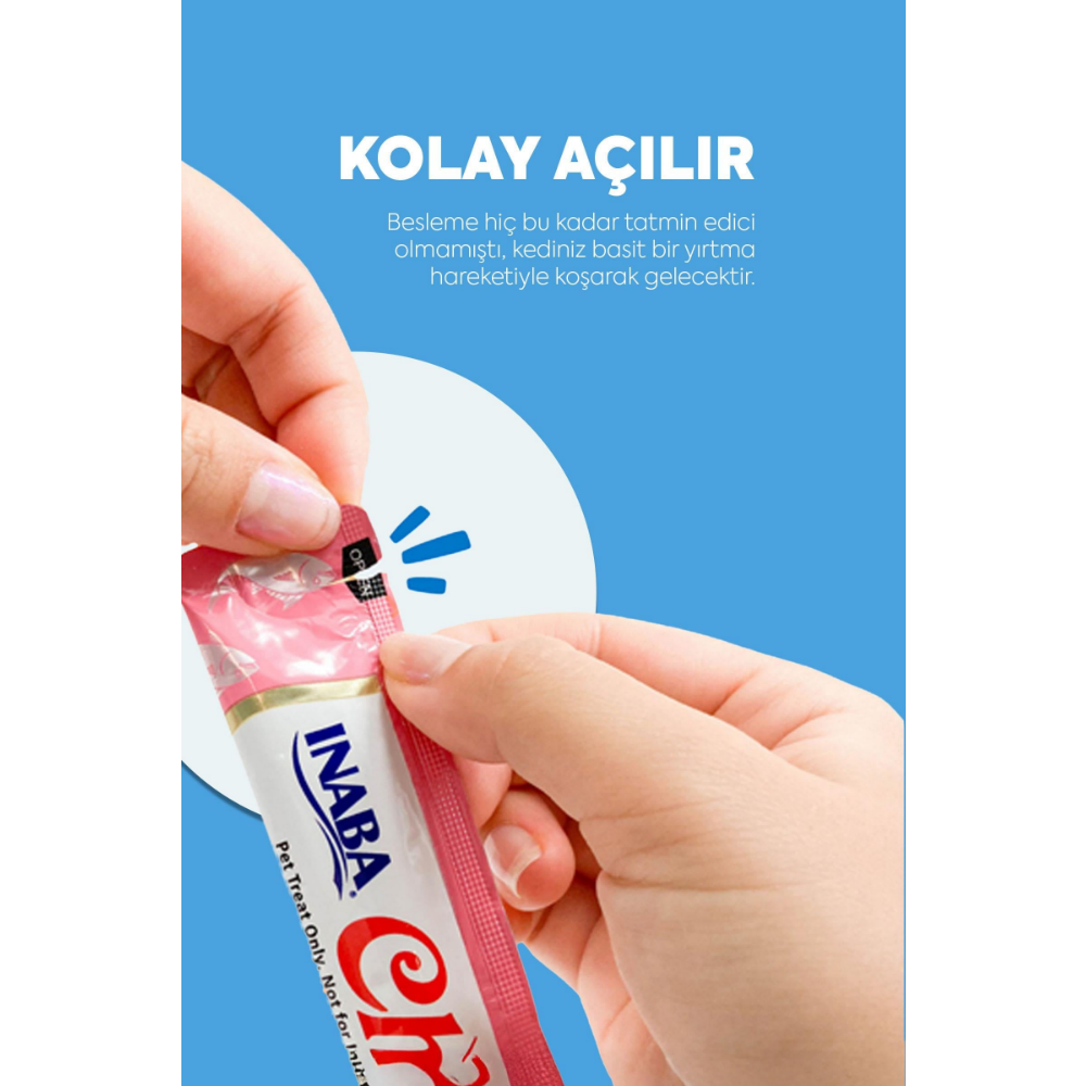 Inaba Ciao Churu Bites Tavuk Sargılı Kedi Ödül Maması 3 x 10 Gr