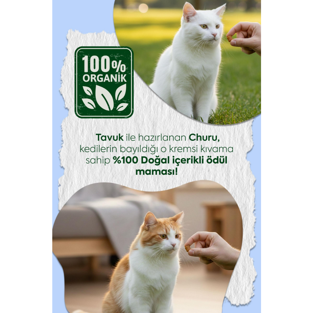 Inaba Ciao Churu Bites Tavuk Sargılı Kedi Ödül Maması 3 x 10 Gr