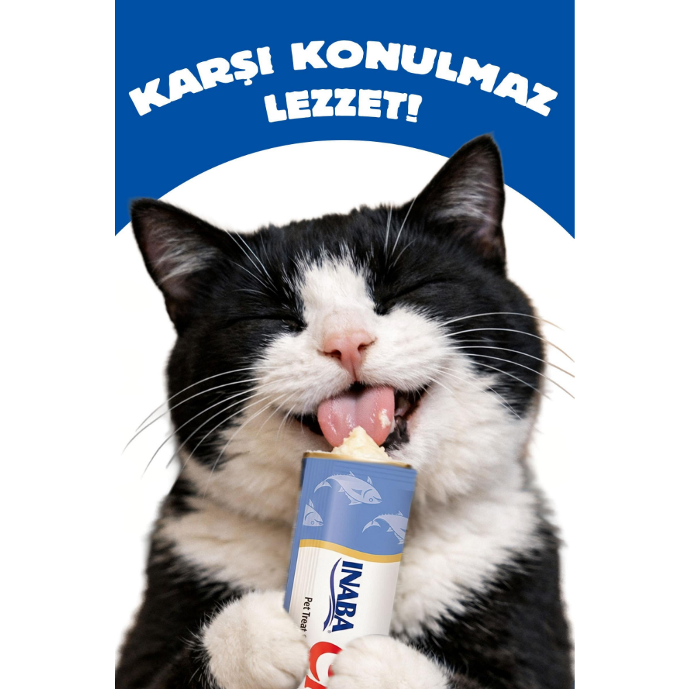 Inaba Ciao Churu Rolls Sticks Tavuk Sargılı & Ton Balıklı Kedi Ödül Maması 4 x 10 Gr