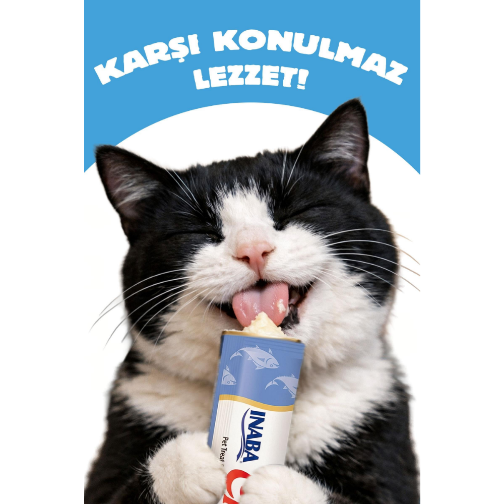 Inaba Ciao Churu Bisque Ton Balıklı Kedi Ödül Kreması 40 Gr