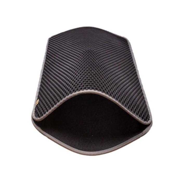 Cattie Altıgen Model Kum Toplayıcı Fonksiyonel Kedi Paspası Gri 37X50Cm