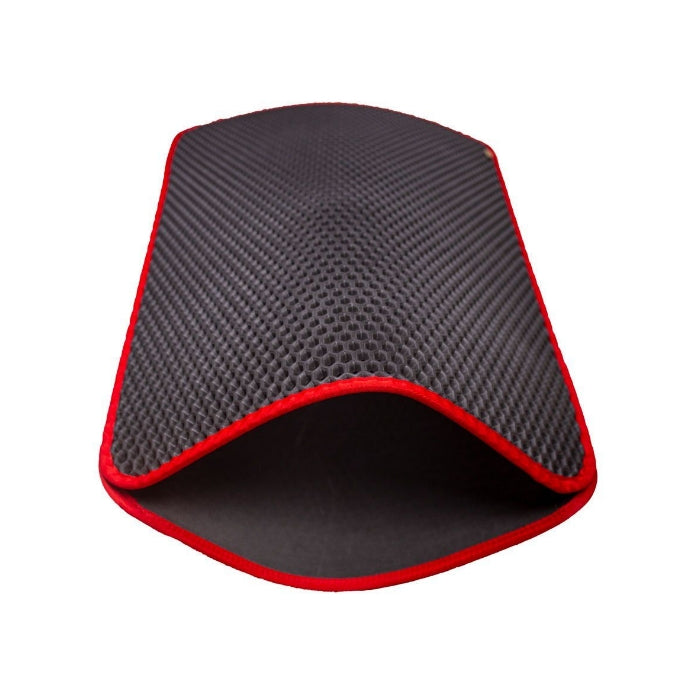 Cattie Altıgen Model Kum Toplayıcı Fonksiyonel Kedi Paspası Kırmızı 37X50Cm