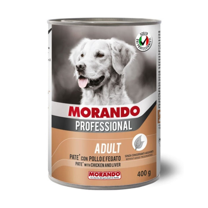 Morando Kümes Hayvanı Pate Köpek Konservesi 400gr