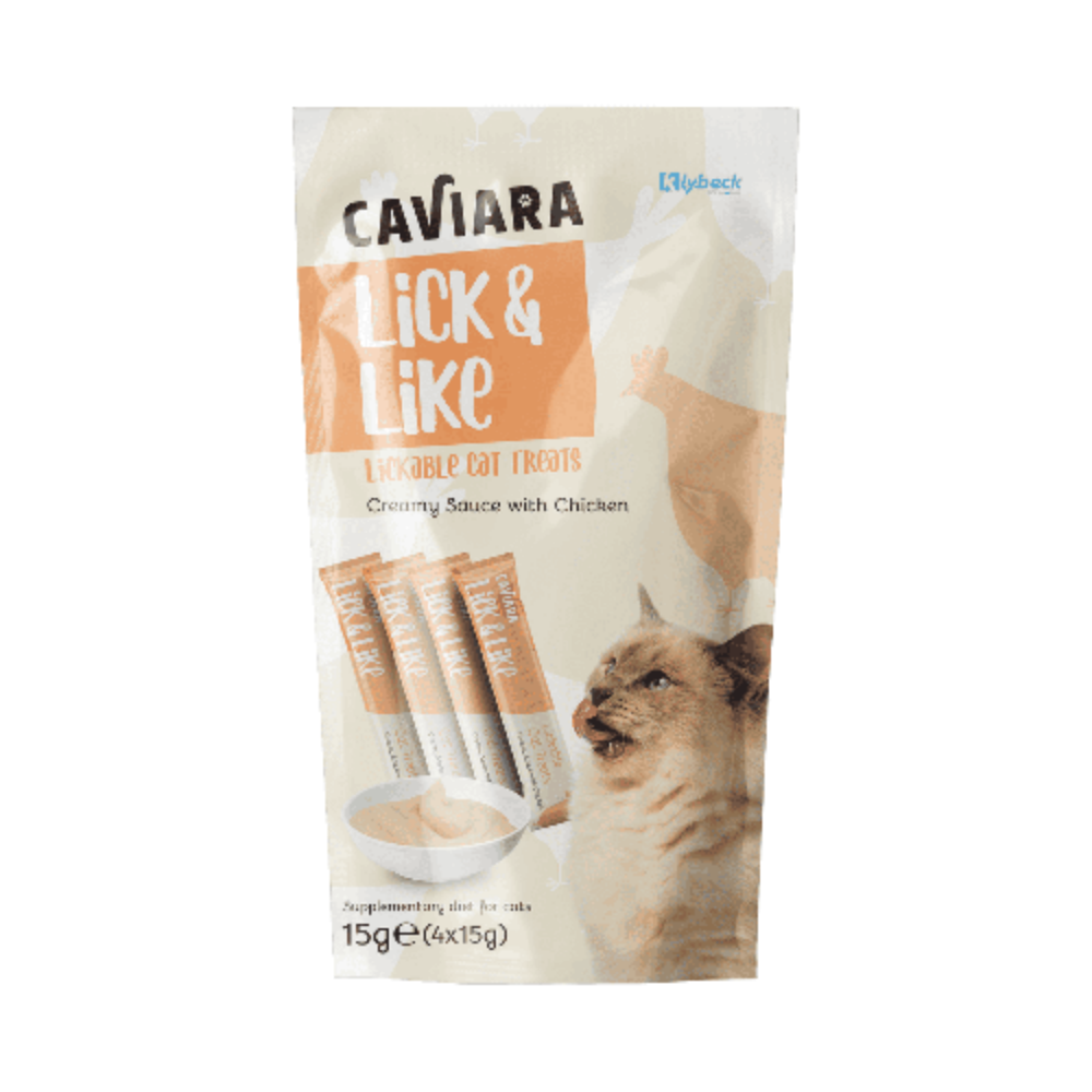 Caviara Tavuklu Sıvı Ödül Maması 4x15gr