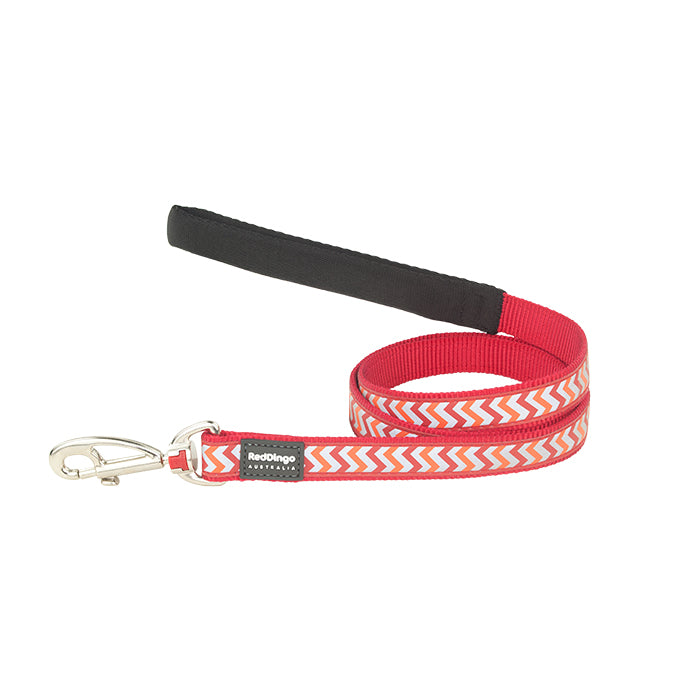 Reddingo Fosforlu Ziggy Desenli Kırmızı Uzatma 15mm