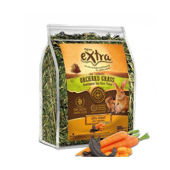 My Yem Keçi Boy. Havuçlu Kemirgen Yoncası 300gr