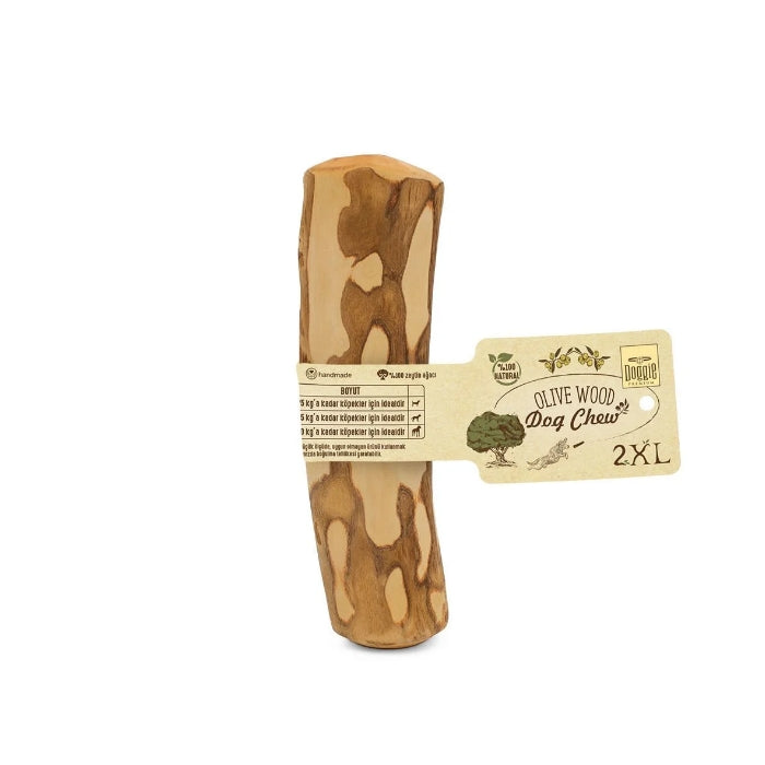 Doggie Doğal Zeytin Ağacı Çiğneme Oyuncağı 2XL