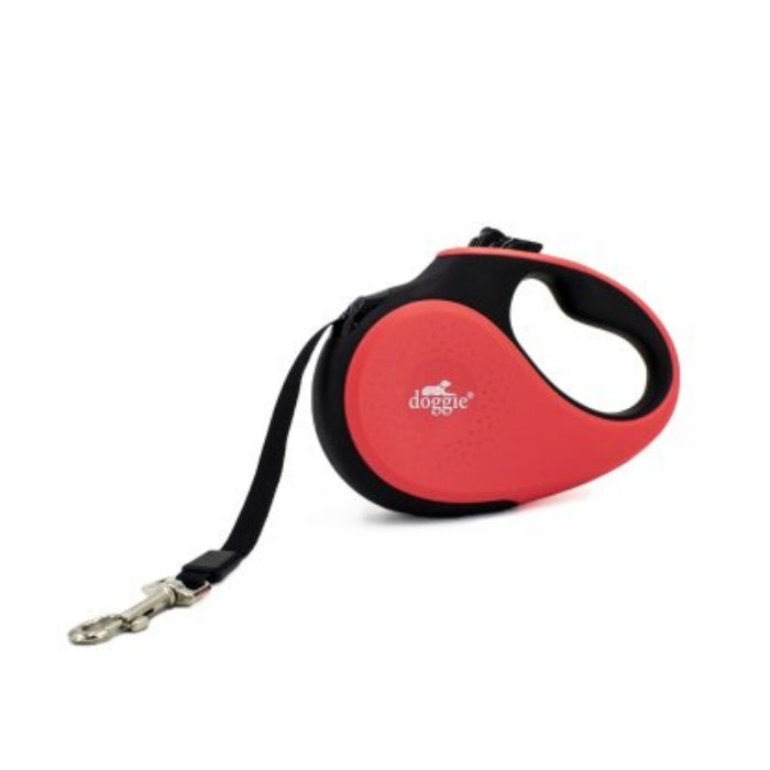 Doggie Otomatik Uzatma Tasması Soft Seri Pembe 12Kg/3Mt