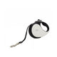 Doggie Otomatik Uzatma Tasması Soft Seri Beyaz 12Kg/3Mt