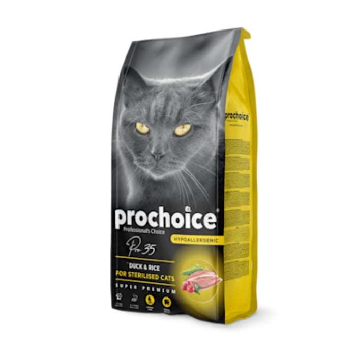 PROCHOICE Kısırlaştırılmış Ördekli Yetişkin Kedi Maması 2 Kg