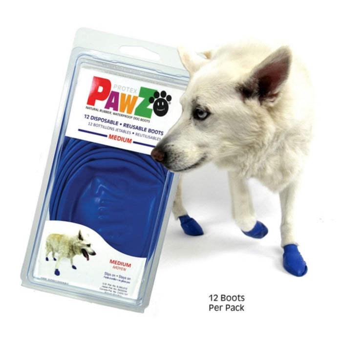 Pawz Mavi Medium Köpek Galoşu