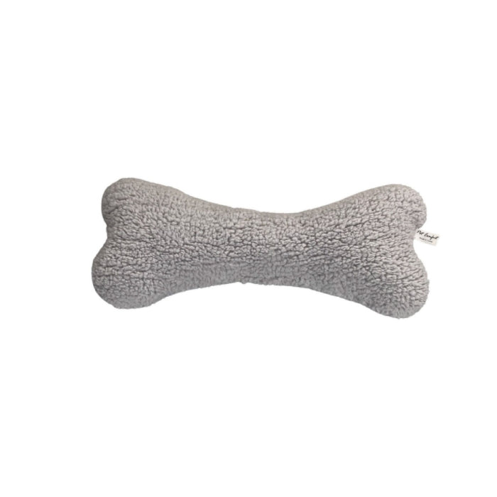 Pet Comfort Peluş Kemik Köpek Oyuncağı Gri 25cm