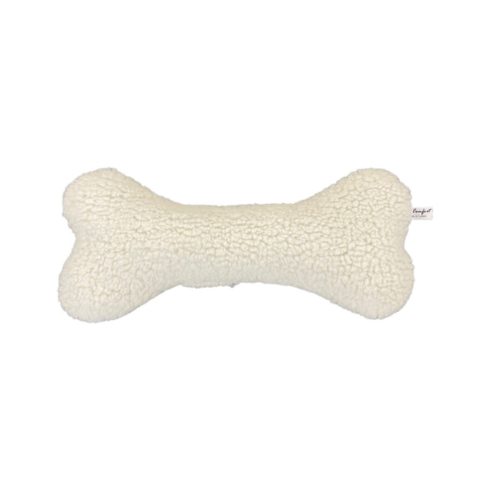 Pet Comfort Peluş Kemik Köpek Oyuncağı Ekru 32cm