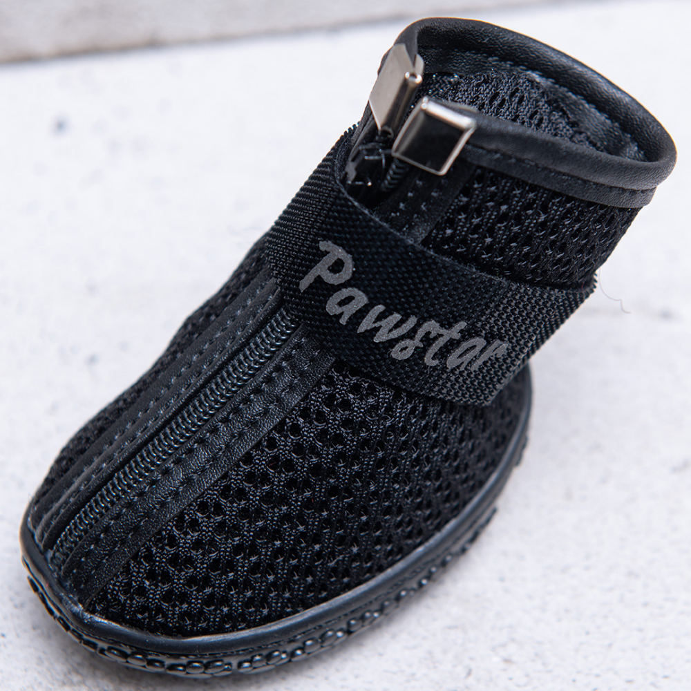PawStar Siyah Airmesh Köpek Ayakkabısı Size:6