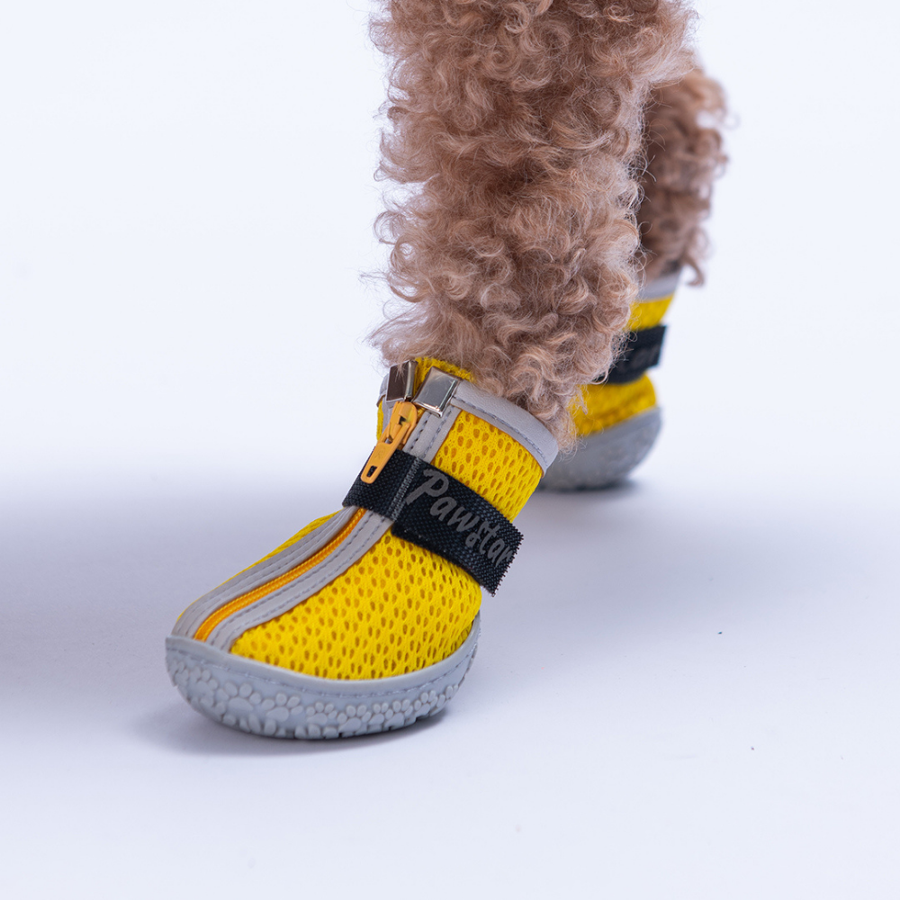 PawStar Sarı Airmesh Köpek Ayakkabısı Size:5